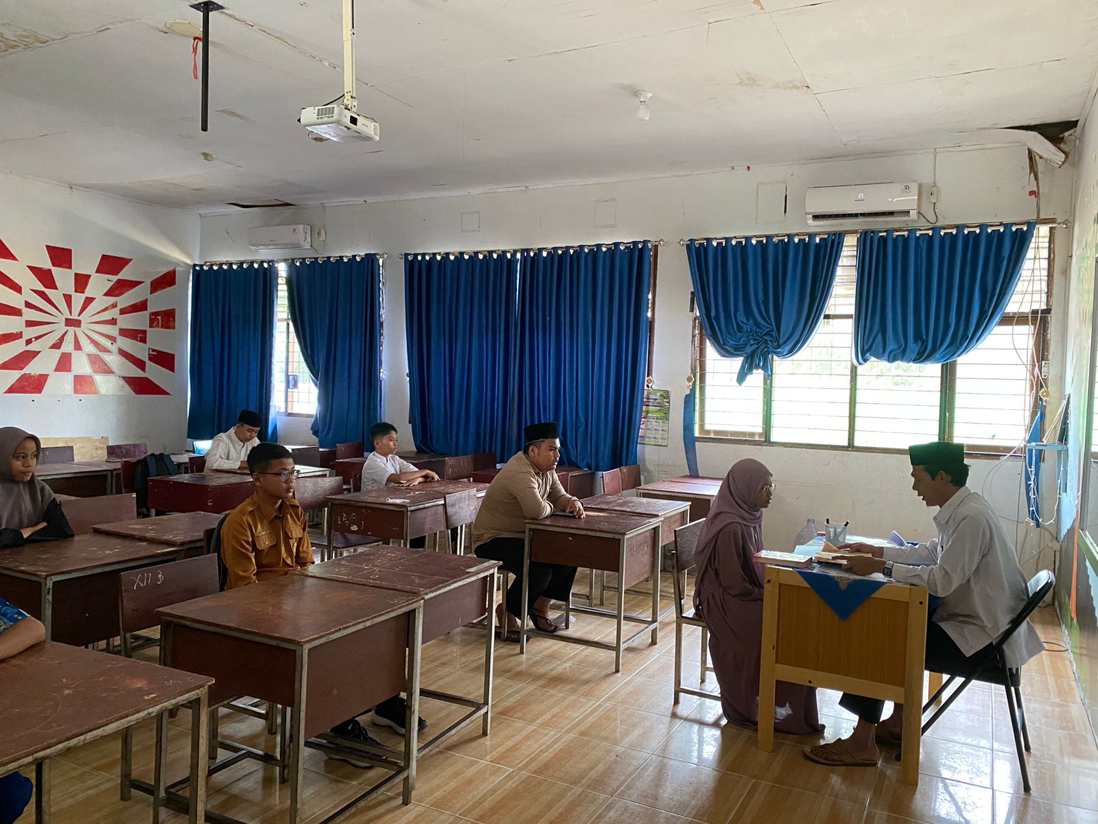 Jaring Siswa Berprestasi MAN 3 Pekanbaru adakan Tes Tahfidz bagi jalur PSU dan PBM