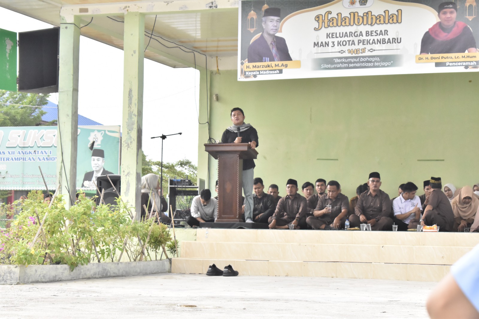 AWALI PBM PASCA LEBARAN, MAN 3 KOTA PEKANBARU ADAKAN HALAL BIHALAL
