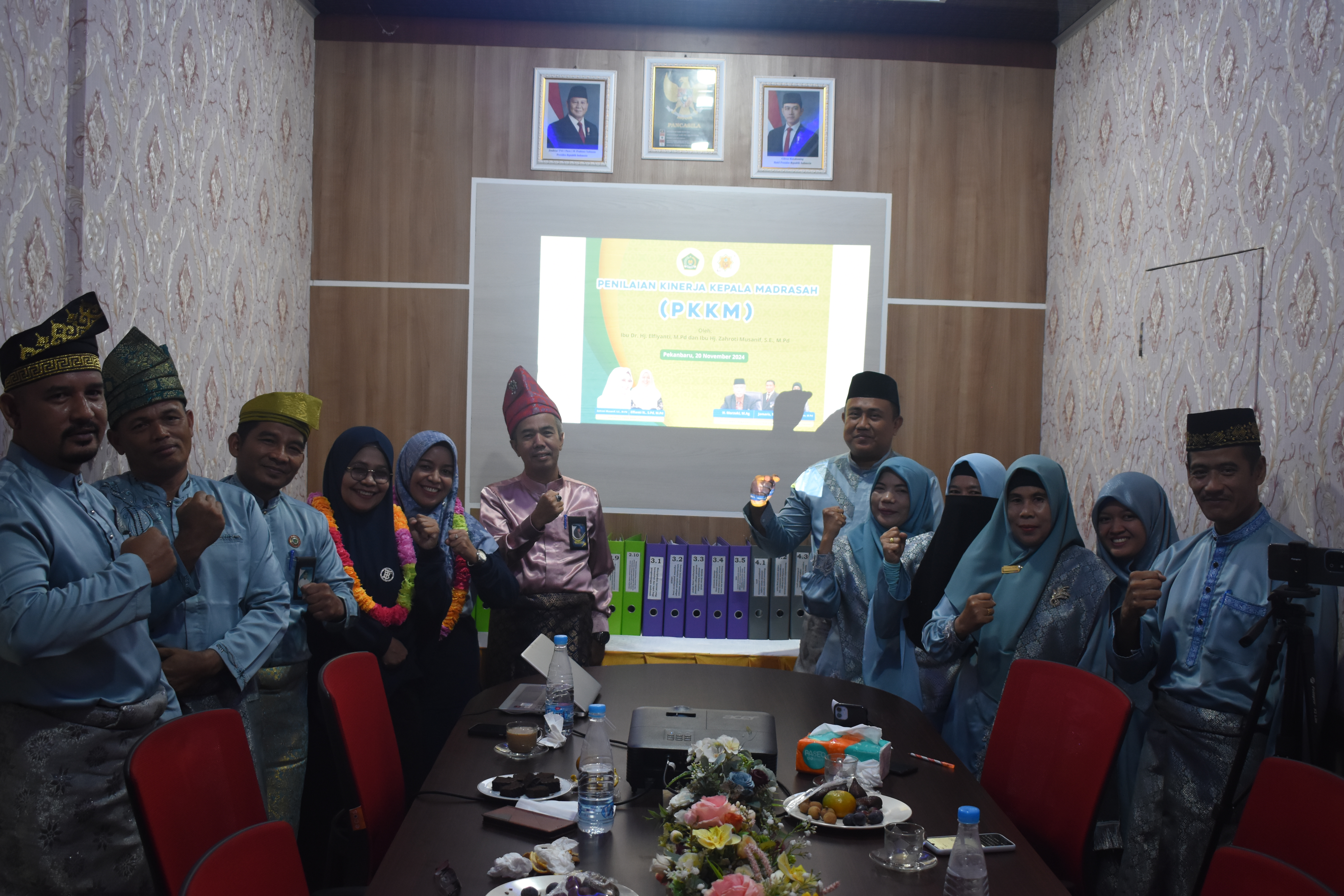 MAN 3 Pekanbaru lakukan Penilaian Kinerja Kepala Madrasah (PKKM) Tahun 2024