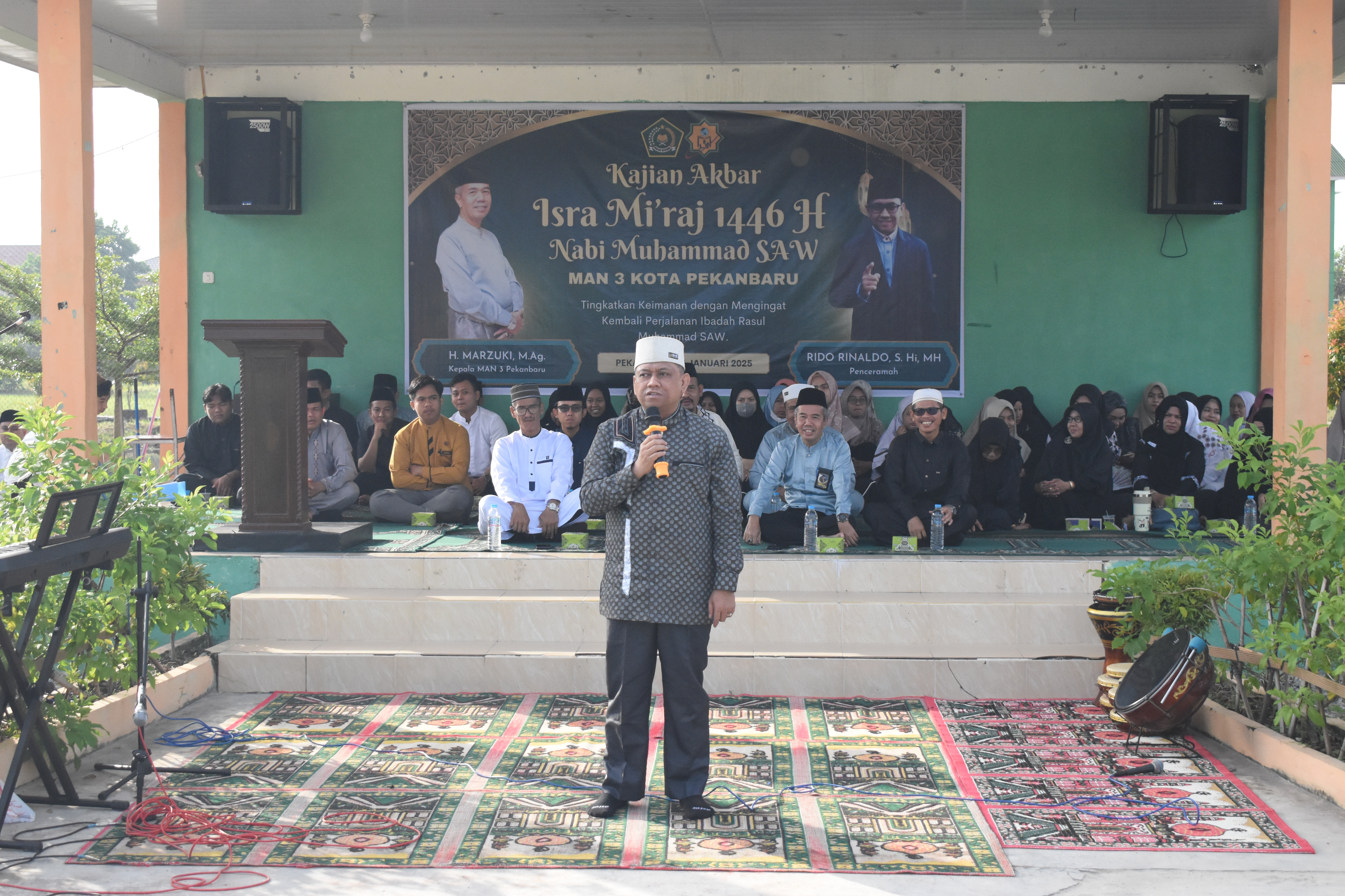 Peringati Israj Miraj 1446 H, MAN 3 Pekanbaru Gelar Cosplay Tokoh Islam Dunia