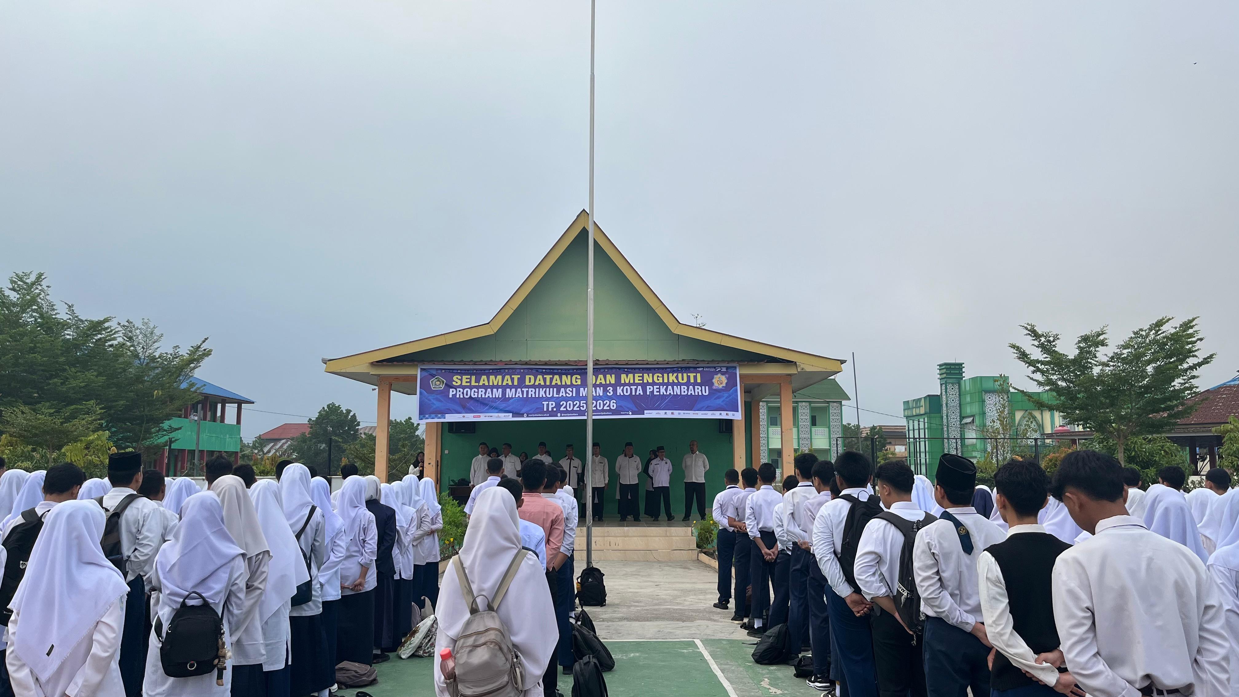 Perkenalkan Proses Pembelajaran, MAN 3 Kota Pekanbaru Gelar Matrikulasi