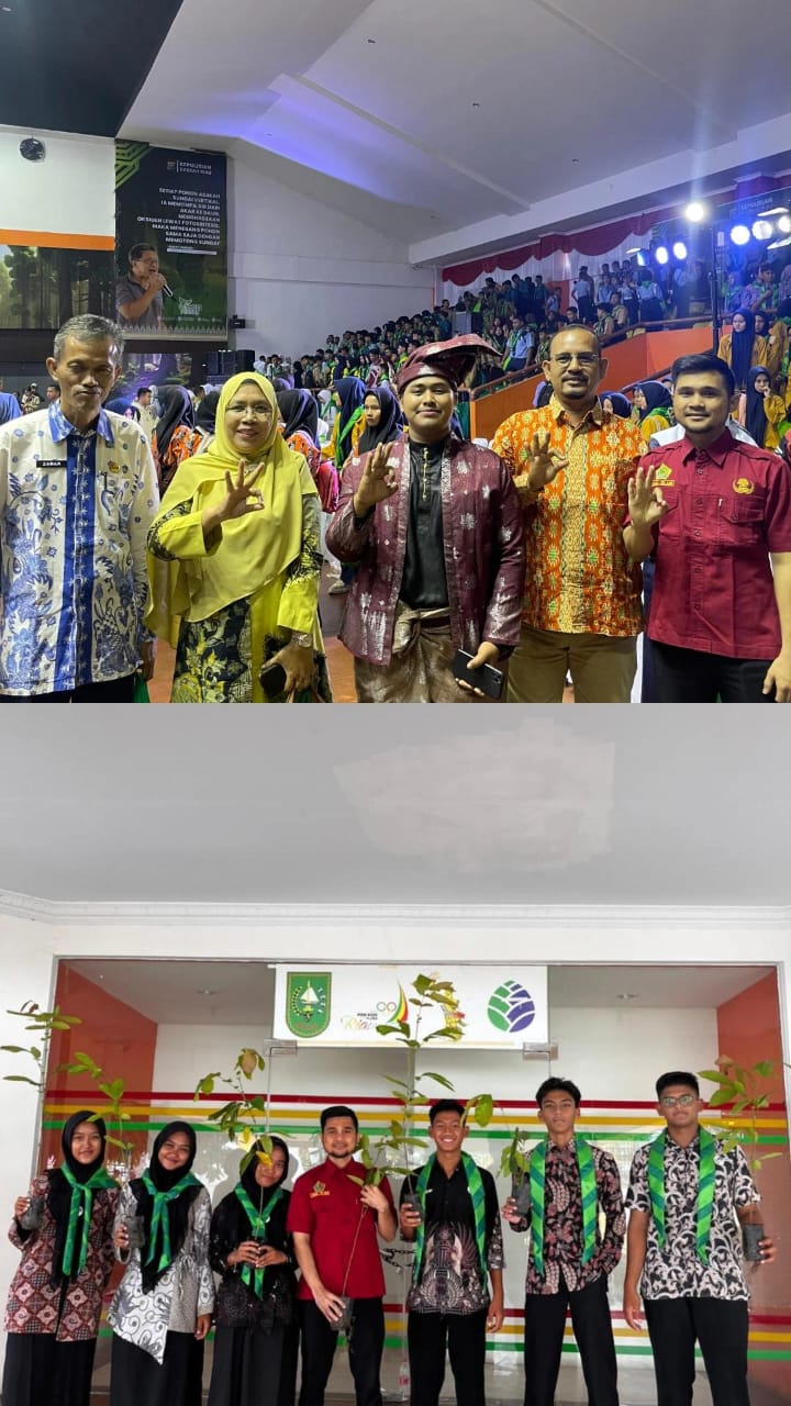 Dukung Gerakan Hijau, MAN 3 Pekanbaru Ikuti Youth Green Policing Academy Riau