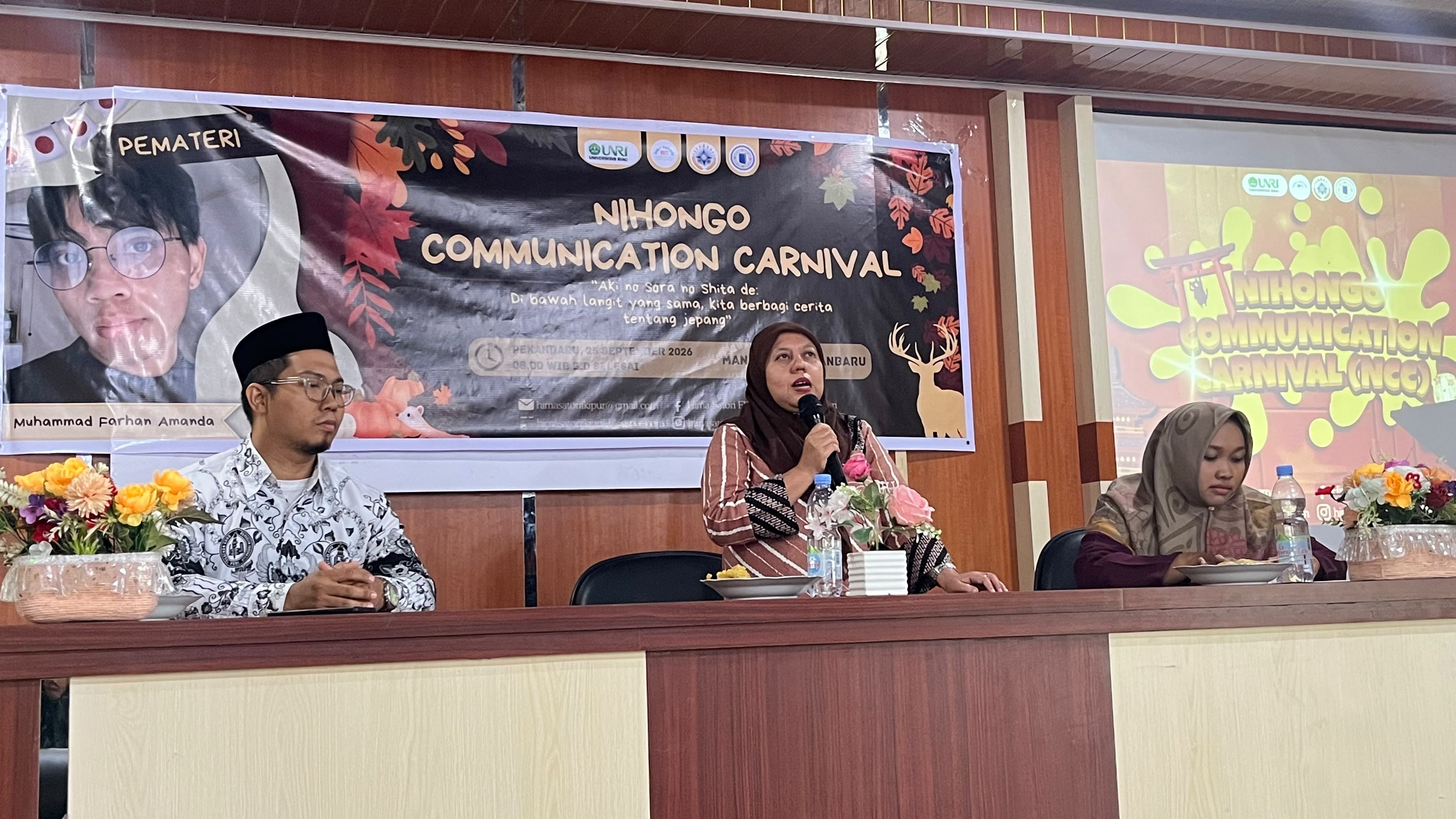 NCC Hadirkan Wawasan Budaya dan Bahasa Jepang di MAN 3 Kota Pekanbaru