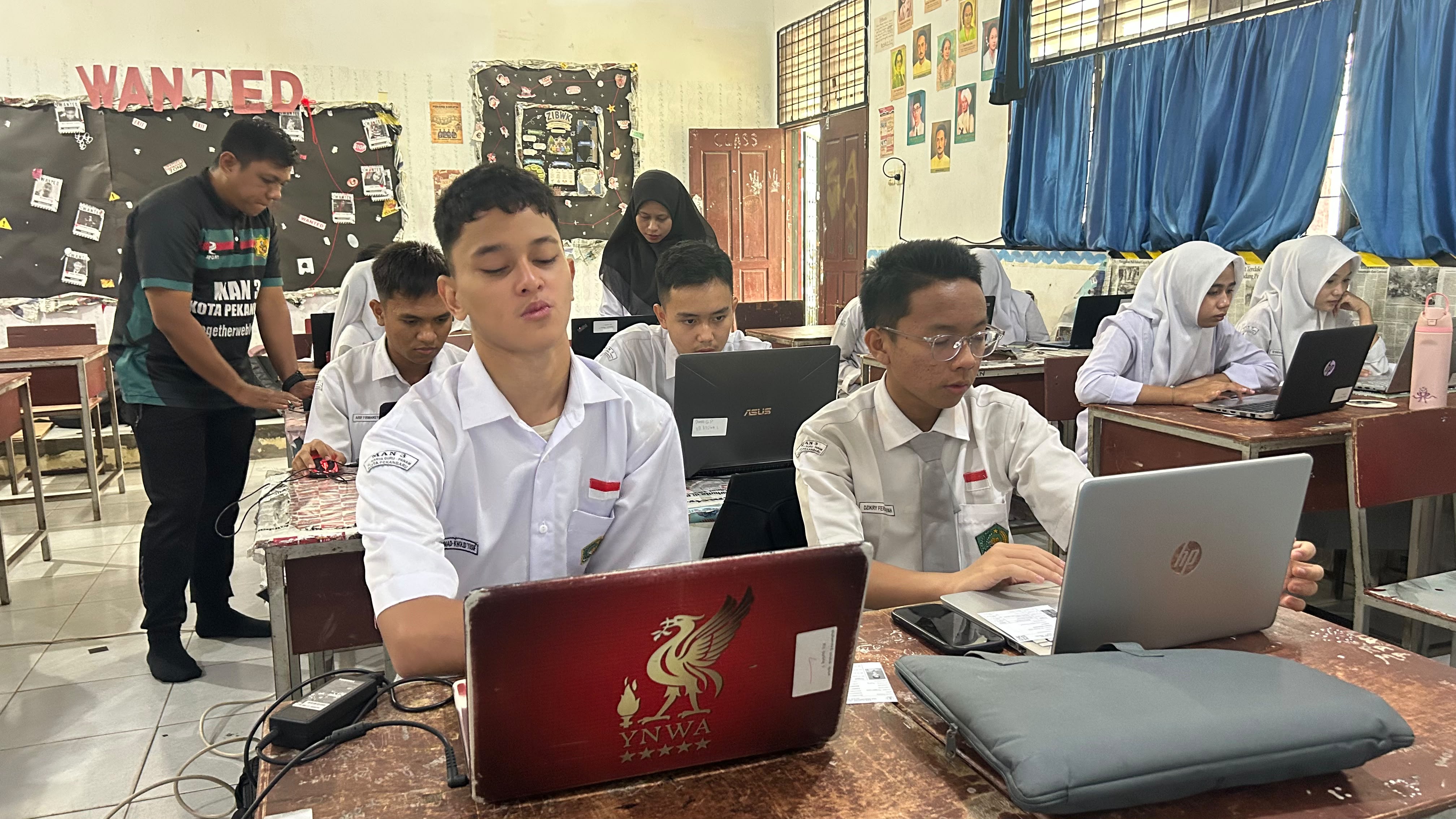 MAN 3 Pekanbaru Laksanakan Gladi TKA Kelas XII